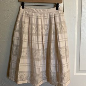 Detailed Blush A Line Skirt Size M